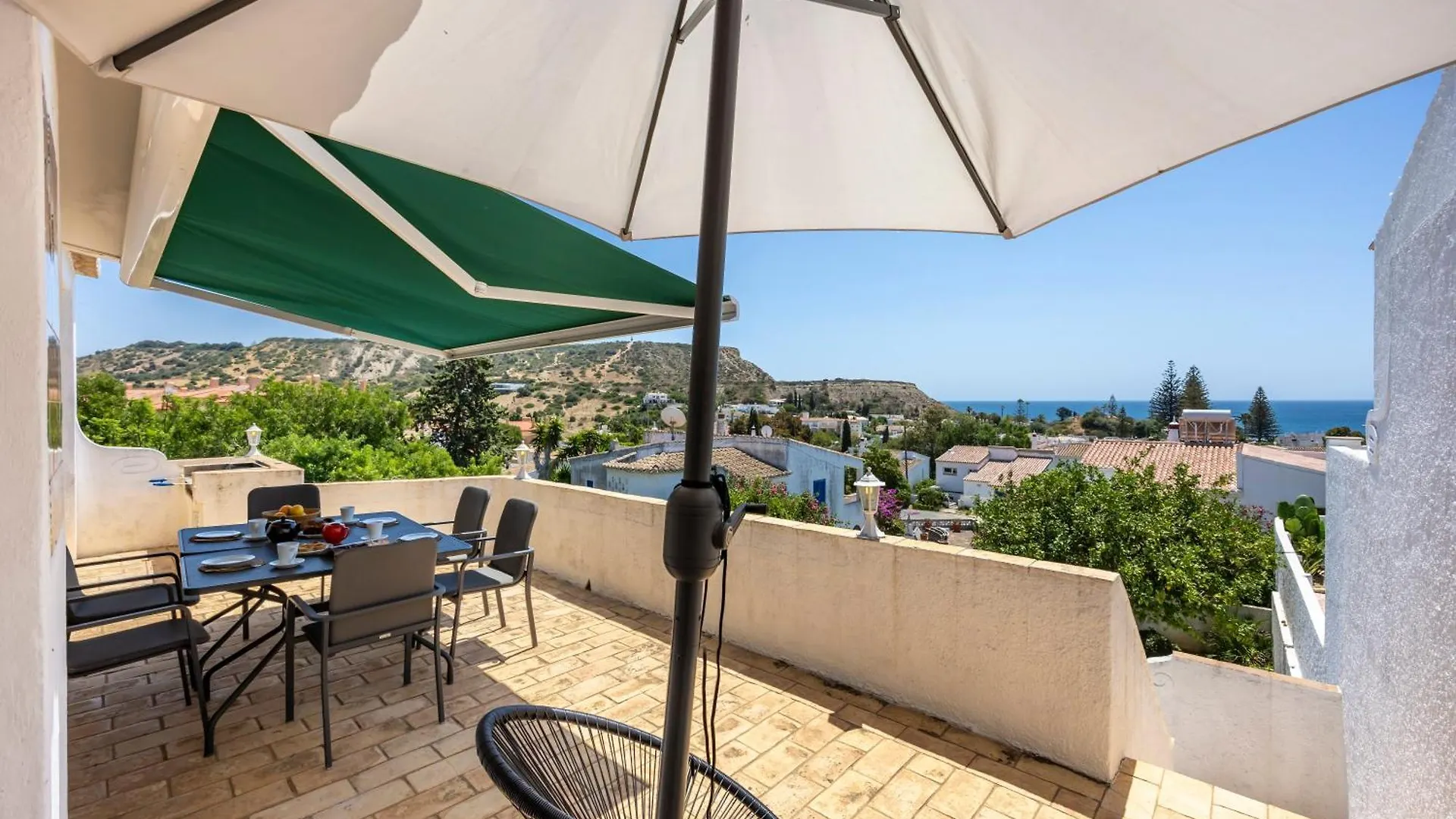 Coolhousesalgarve Luz, 3 Bed Linked House, Pool, Superb Panoramic Sea View, Casa Das Buganvilias Portugal